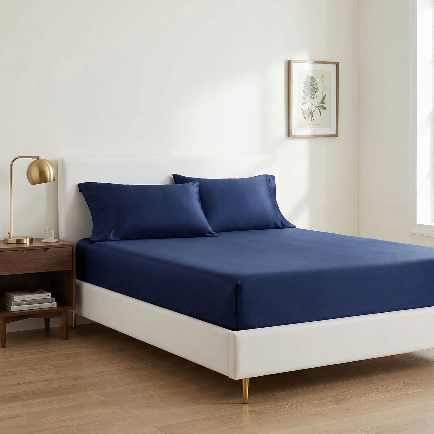 Jedwabne Prześcieradło Premium z Gumką