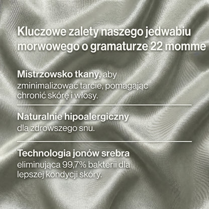 Premium Maska do Spania z Jedwabiu